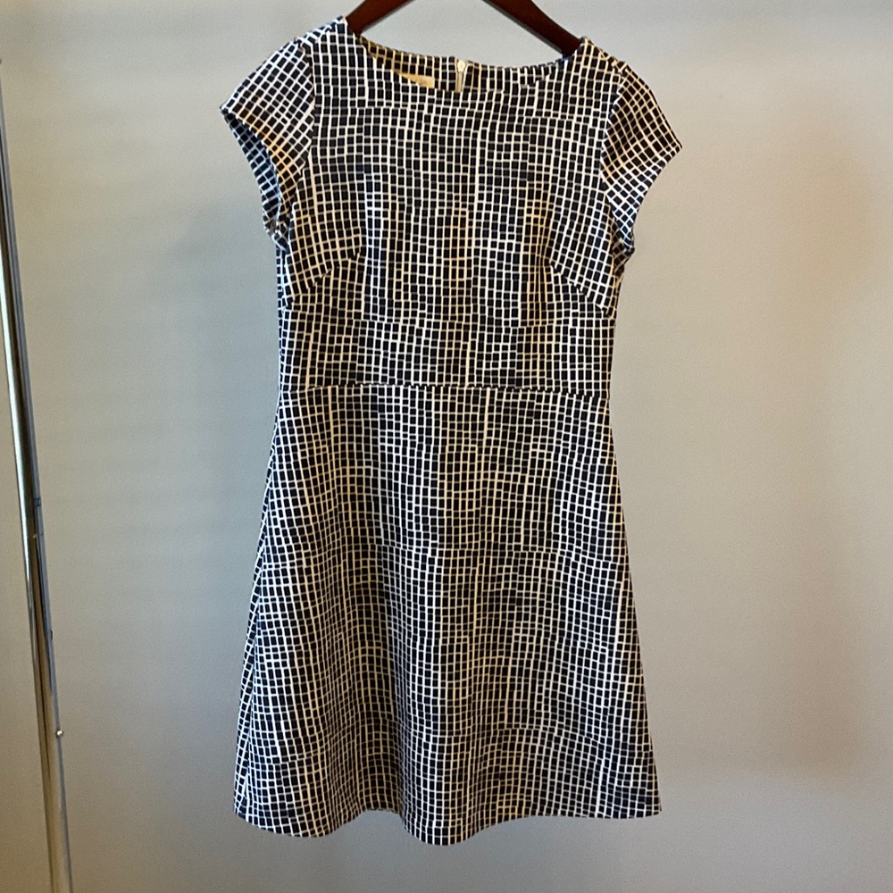 Escada Sport Navy and White Dress